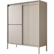 Meubella - Dressoir Saran - Beige - Hoog - 104 cm