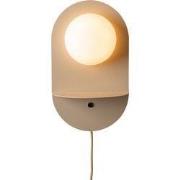 Wandlamp Tokyo - Beige - 14x20x34cm