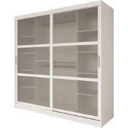 Meubella - Kledingkast Fessaro - Wit - 200 cm