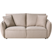 KUNES - Driezitsbank - Taupe - Polyester