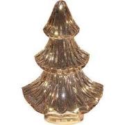 Boompje glas LED 15,5x9,5 cm roze