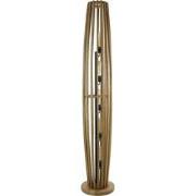 Vloerlamp Naturel Mangohout - 5-Lichts - 190x30x30cm