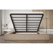 Boxspring Amour Donzo - 160x200 CM - Boucle Beige