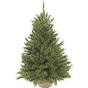 Forest Frosted Artificial Christmas Tree in Jute - H90 x Ø62 cm - Gree...