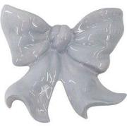 Vase- Wall Vase Bow- Ceramic- Lilac- 19x18,5x5,5 cm