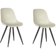 LABEL51 Eetkamerstoel Monza - Breeze - Kunststof - set van 2