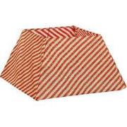 Mica Decorations Kerstboomrok - L50 x B50 x H30 cm - Goud, Rood