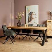 Starfurn - Eettafel Denver - Bruin - 100x300x76 cm