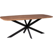 Starfurn - Eettafel Elegance - Bruin - 110x240x76 cm