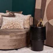 Starfurn - Bijzettafel Kacy - Zwart - 36x36x60 cm