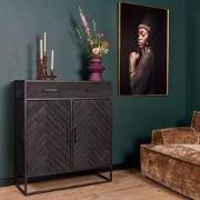 Starfurn - Kabinet New York - Zwart - 40x100x115 cm