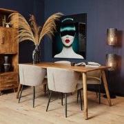 Starfurn - Eettafel Omaha - Bruin - 100x200x76 cm