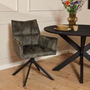 Starfurn - Eetkamerstoel Dani - Groen - 58x67x64 cm