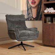 Starfurn - Fauteuil Vera - Grijs - 83x115x59 cm