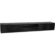 Starfurn - Tv meubel New York - Zwart - 35x280x33 cm