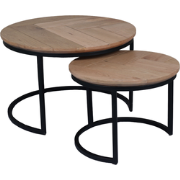 Starfurn - Salontafel Otik - Bruin - 70x70x45 cm