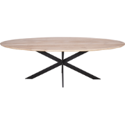 Starfurn - Eettafel Ferris - Bruin - 110x240x76 cm