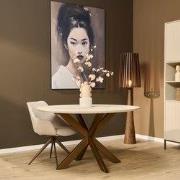 Starfurn - Eettafel Madison - Beige - 130x130x76 cm