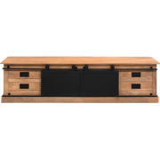 Starfurn - Tv meubel Lotte - Bruin - 45x200x50 cm