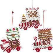 Claydough Gingerbread Train 4 Inch