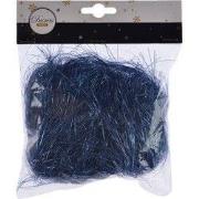 Lamettahaar d2h13 cm nachtblauw