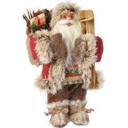 Kerstman pes country-look h30cm rd