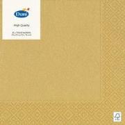 Servetten Gold 3-laags tissue 33 x 33 cm