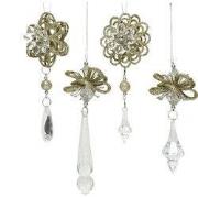 Bloem plastic l4b7.5h14.5cm goud a4