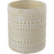 Theelichth ro Nelle M creme/goud