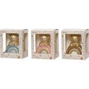 Beer glas l11.3b8.3h13.5 cm a3 kerst