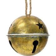 Kerstbal glas d8 cm zwart I kerst