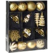 Xmas Hangdeco Set 20Pcs Goud