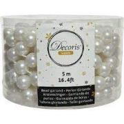 Kralenketting xl d1h500cm w.wit