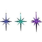 5.5 inch Burst Orna X 3. 5x5x10 cm kerstornament