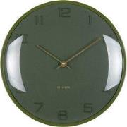 Karlsson - Wandklok Fuerte Dome - Luxury green- Ø30,5cm