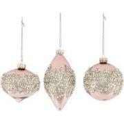 Ornament Paris glas h7 cm