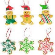 3.5 inch -3.75 inch H Clay Dough Gingerbread Orna X 6. 5x5x10 cm kerst...