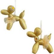 Plastic ballon 2A 9 cm ornament