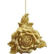 Plastic rozet 8 cm ornament I
