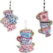 Houten bekers 3A 11 cm ornament