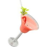 Glas cocktail 14 cm ornament