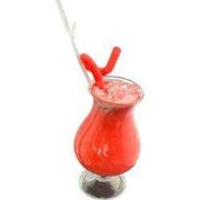 Glas/plastic cocktail 13 cm ornament