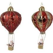 Ballon glas d7.5h14 cm a2 kerst