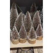 Kerstboom glitter sneeuw 35 cm kerstversiering
