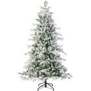 Kunstkerstboom Snowy Balsamea Fir groen wit H: 240 cm