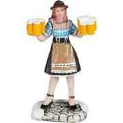 Woman brings beer l4xb2,5xh7 cm