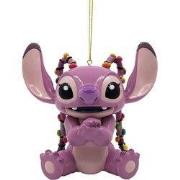 PVC 3D Angel kerstlichtjes 8 cm ornament