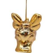 Resin 3D Katrien goud hoofd 6 cm ornament