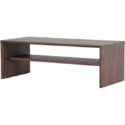 Rae houten salontafel donkerbruin - 100 x 38 cm
