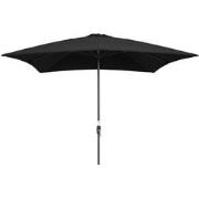 Lotus parasol - 250x250 cm - carbon black - zwart